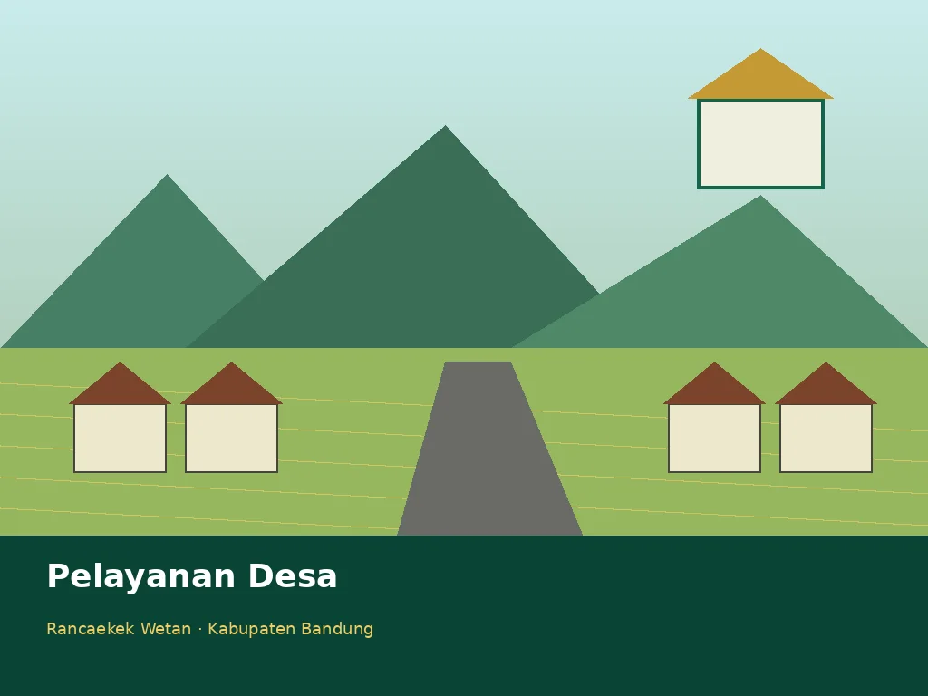 Ilustrasi pelayanan Pemerintah Desa Rancaekek Wetan